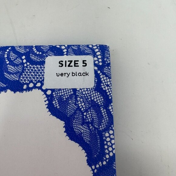 Spanx Red Hot Shaping Sheers Pantyhose Size 5 Very Black No Dig Comfort Waist - Picture 3 of 4